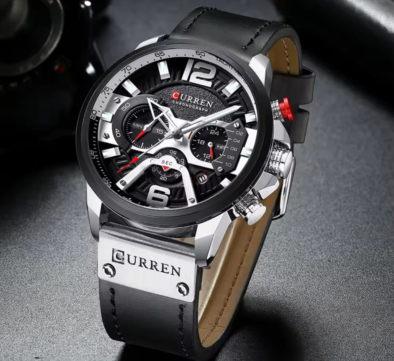 Reloj de Hombre Curren 8329+ Esfero Curren+ Bolsa de Regalo - Image 6