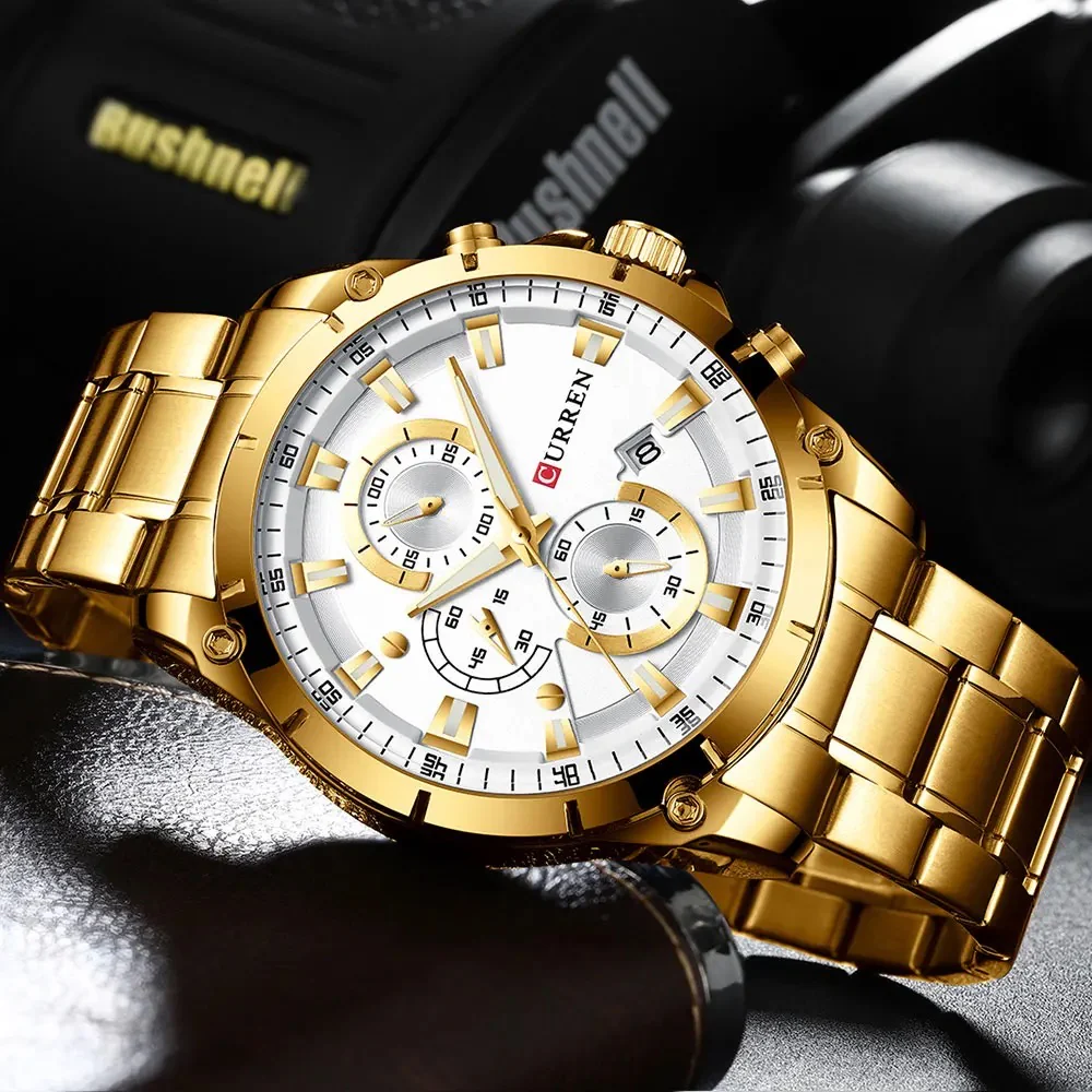 Reloj de Hombre Curren 8360+ Esfero Curren+ Bolsa de Regalo - Image 3