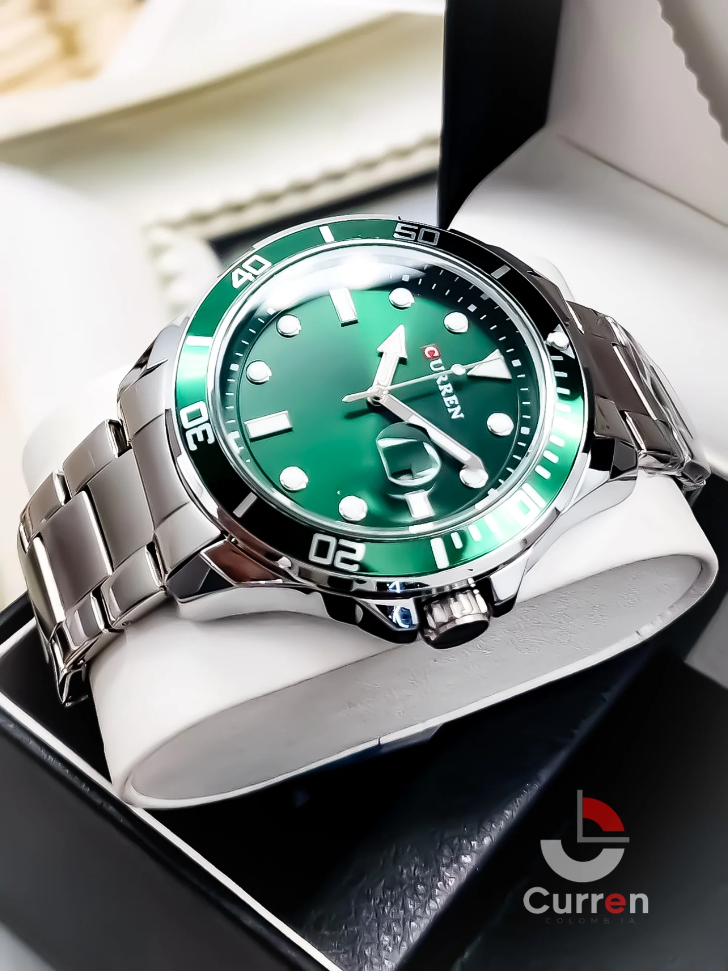 Reloj de Hombre Curren 8388 + Esfero Curren+ Bolsa de Regalo - Image 5