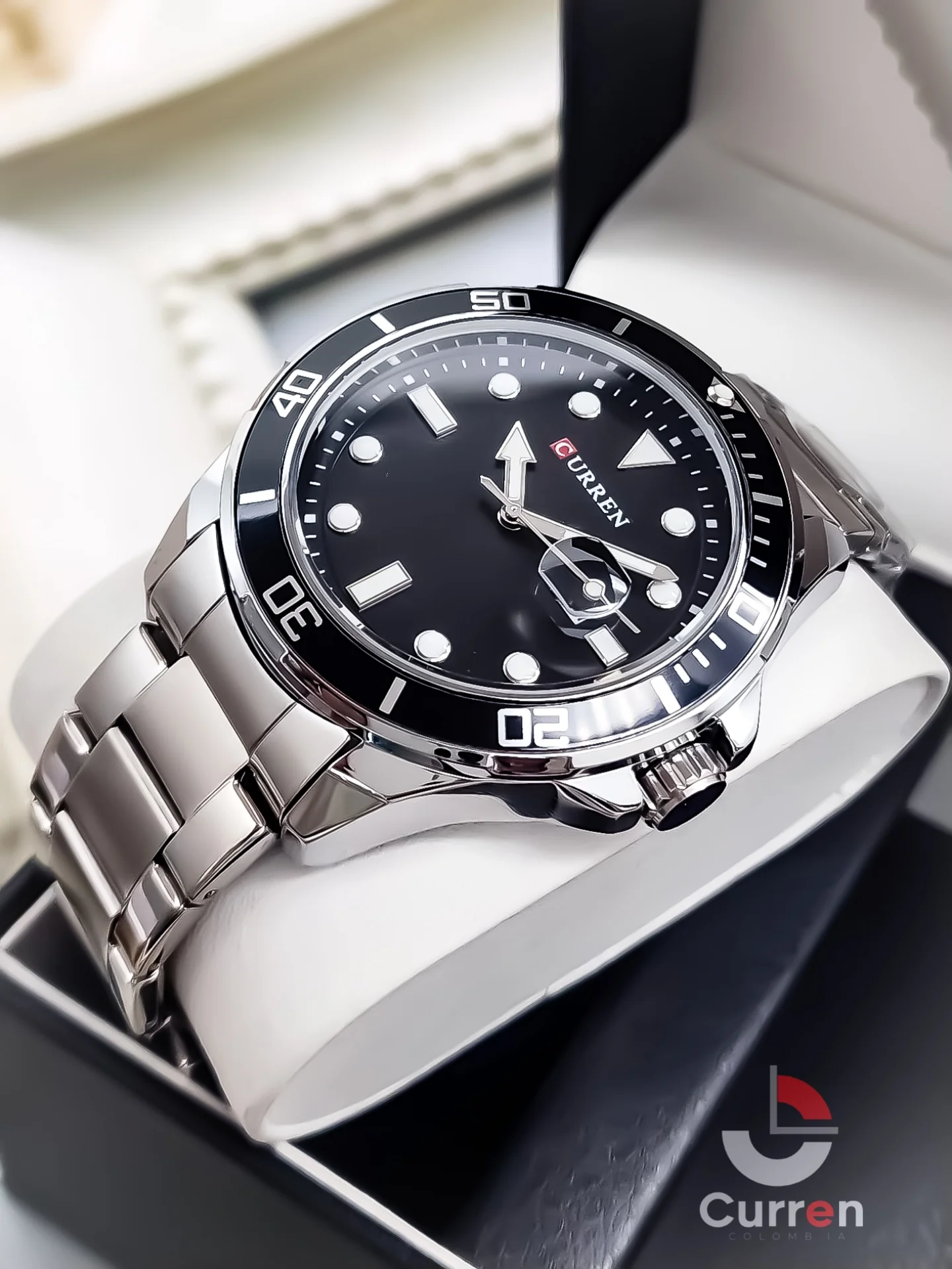 Reloj de Hombre Curren 8388 + Esfero Curren+ Bolsa de Regalo - Image 6