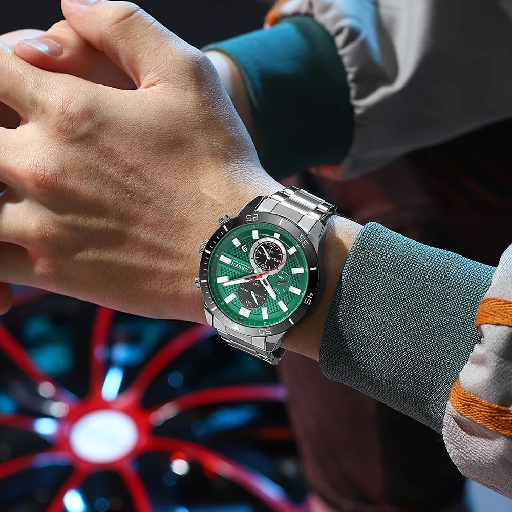 Reloj de Hombre Curren 8417+ Esfero Curren+ Bolsa de Regalo - Image 2