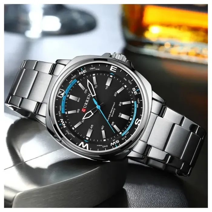 Reloj de Hombre Curren 8455+ Esfero Curren+ Bolsa de Regalo - Image 3