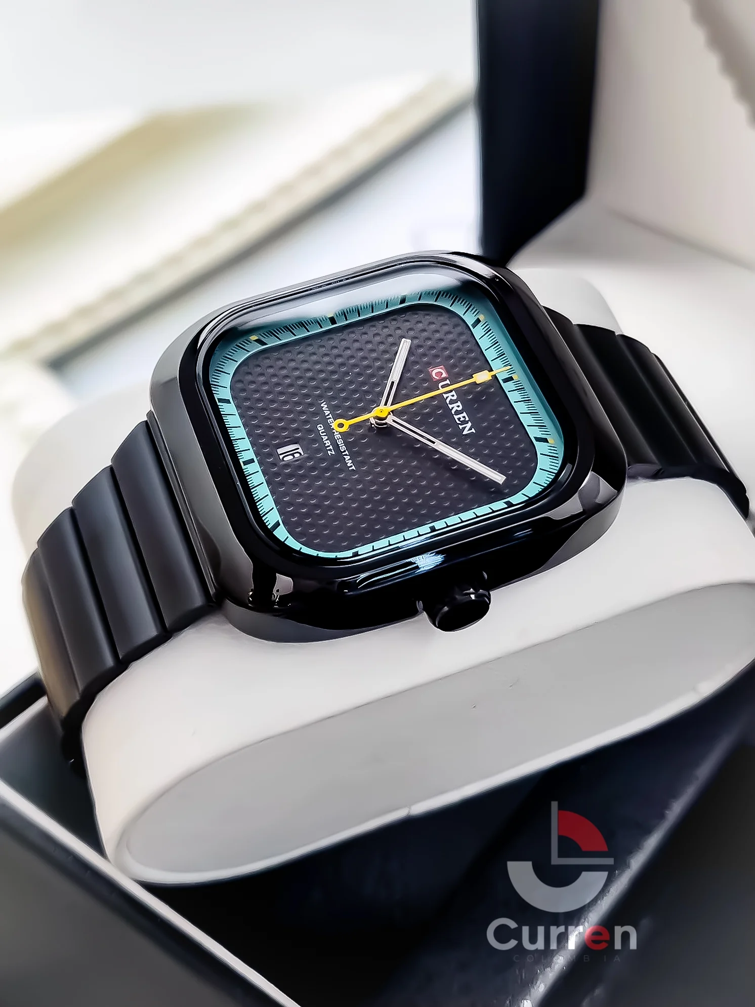 Reloj hombre Curren 8460+ Esfero Curren+ Bolsa de Regalo