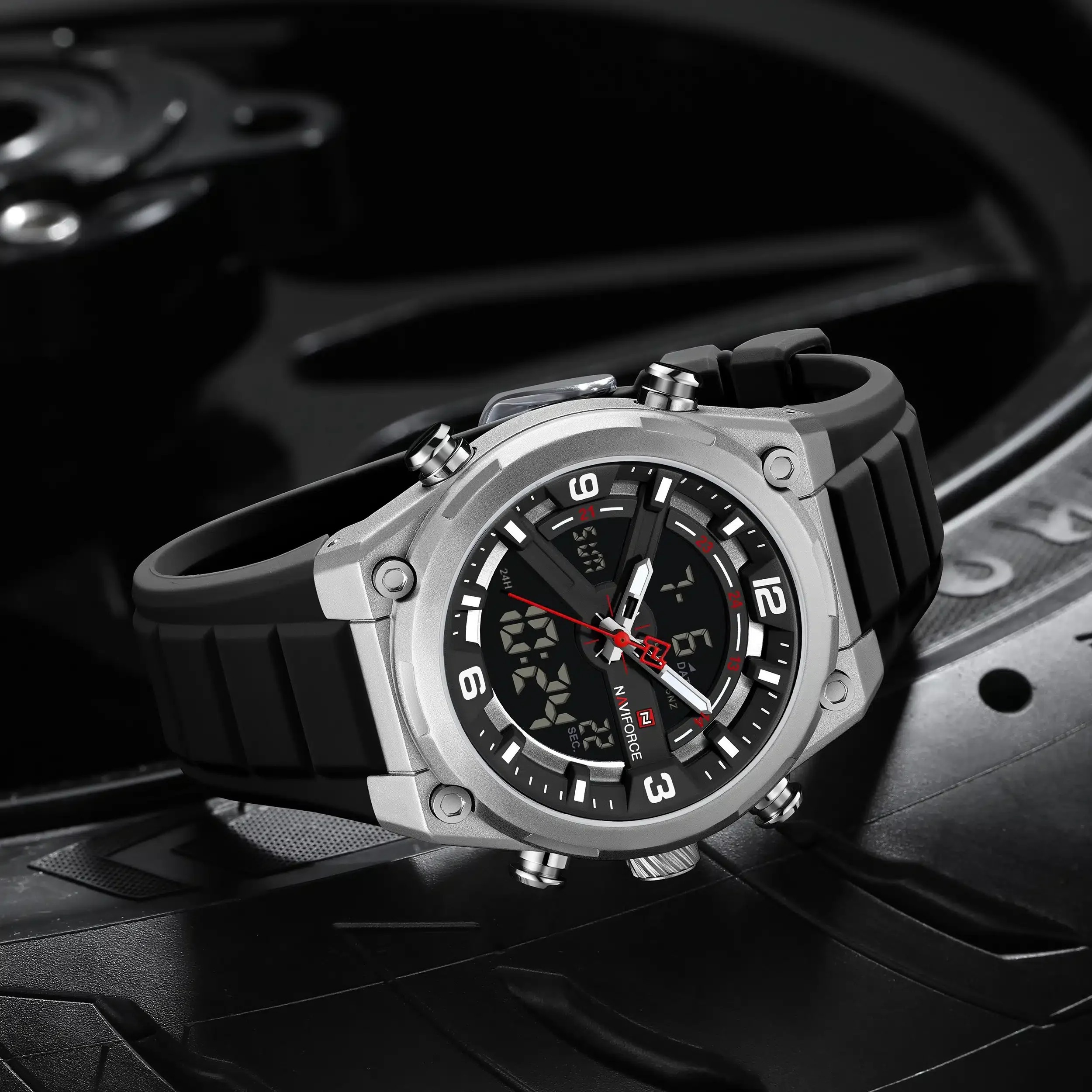 Reloj Naviforce de Caballero goma 9265 - Image 4