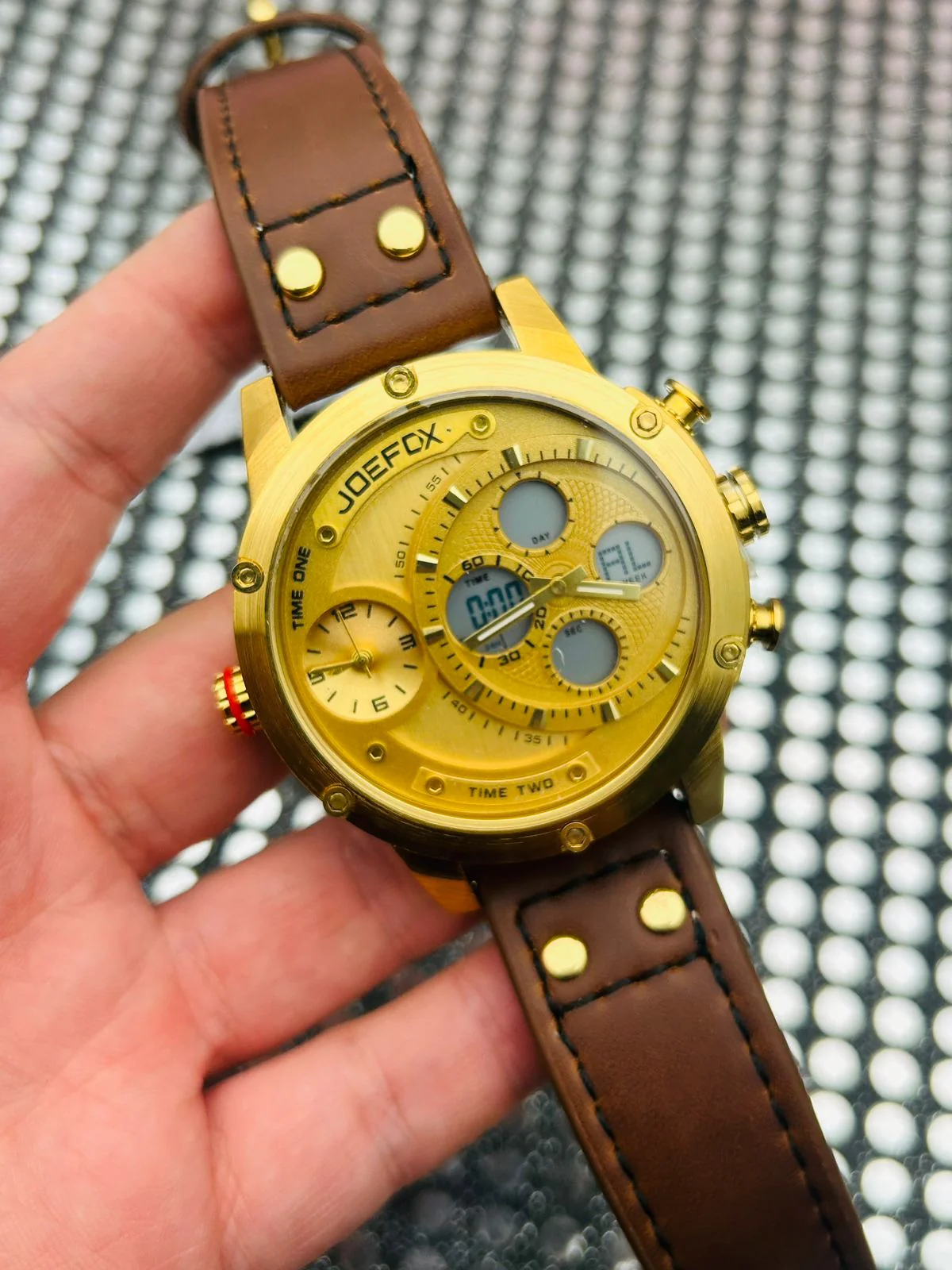 Reloj para caballero Joefox pulso en cuero