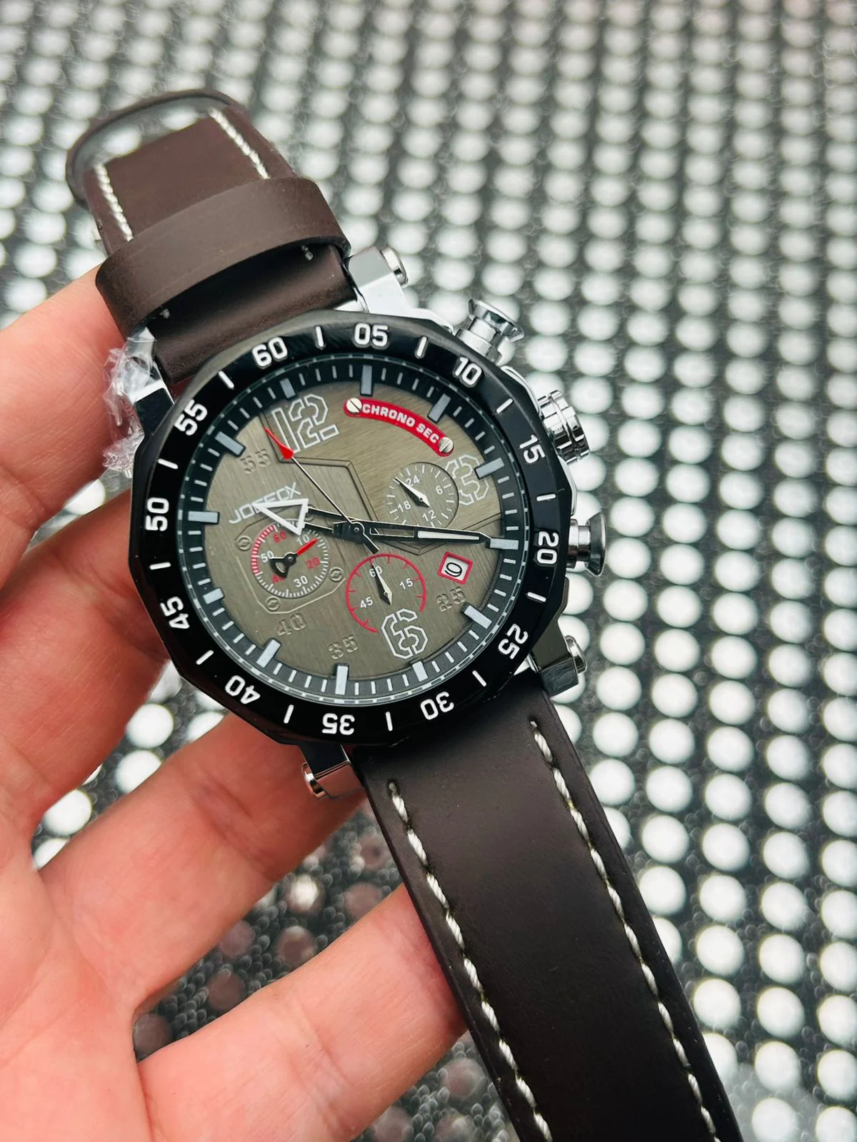 Reloj para caballero pulso en cuero - Image 4