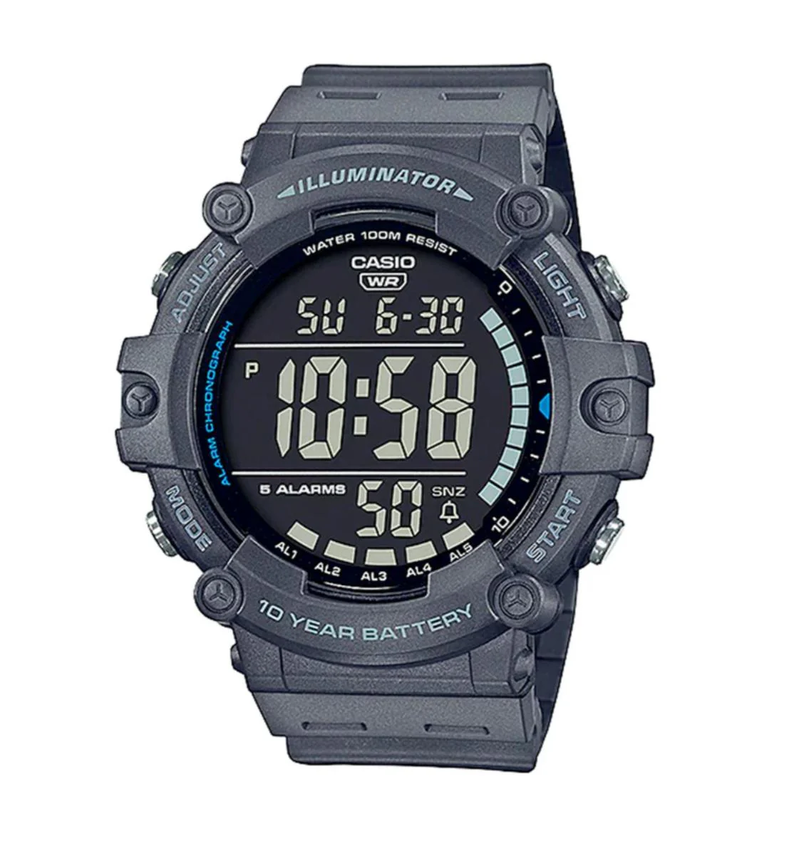 RELOJ PARA HOMBRE CASIO AE-1500WH-8BVDF -GRIS - Image 4