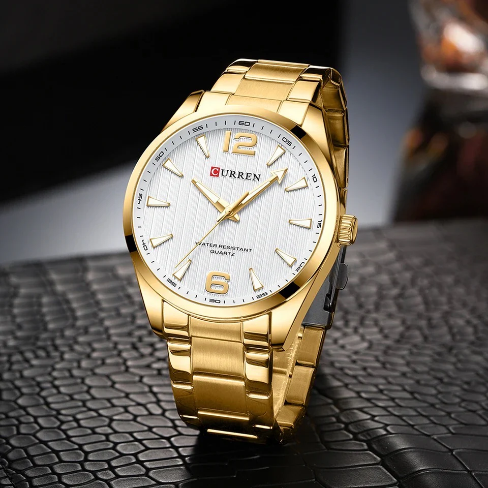 Reloj Para Hombre Curren 8434 + Esfero Curren+ Bolsa de Regalo - Image 2