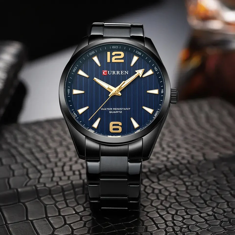 Reloj Para Hombre Curren 8434 + Esfero Curren+ Bolsa de Regalo - Image 3