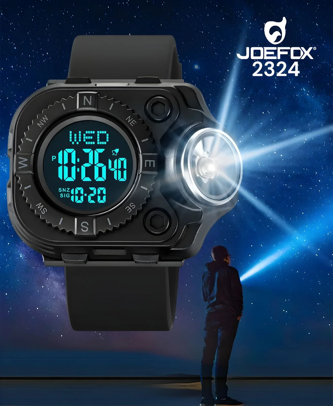 Reloj para hombre Joefox digital 2324 - Image 2