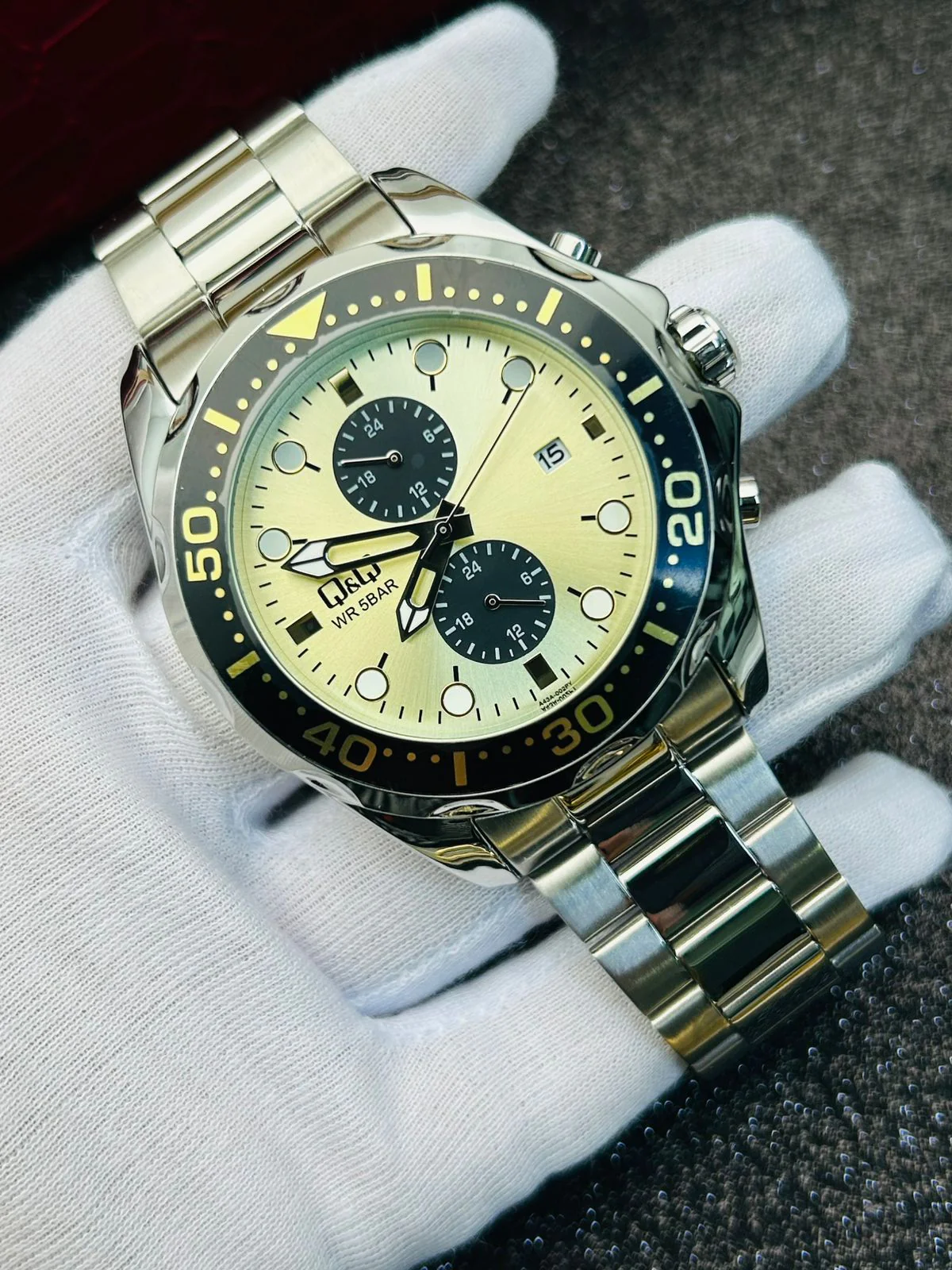 RELOJ Q&Q  A43A-003PY  CABALLERO - Image 5