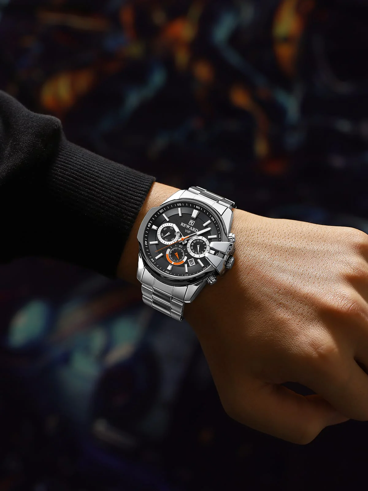 Reloj Reward Acero Caballero - Image 5