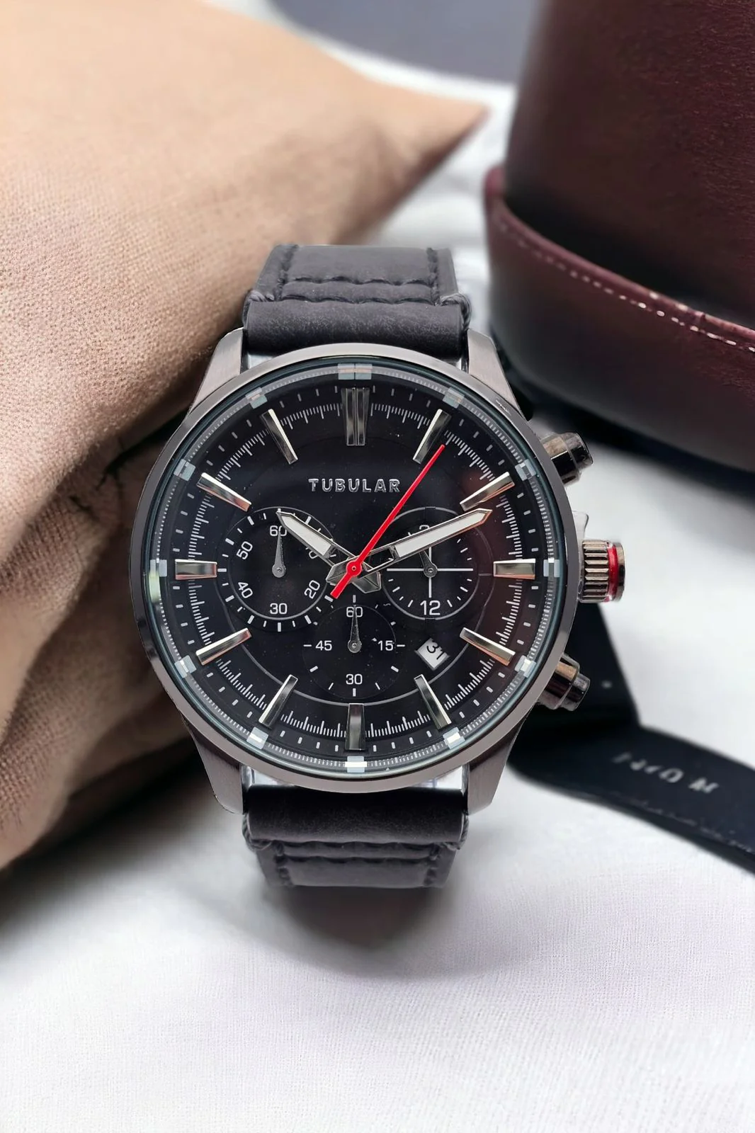 Reloj TUBULAR CORREA CUERO - Image 2