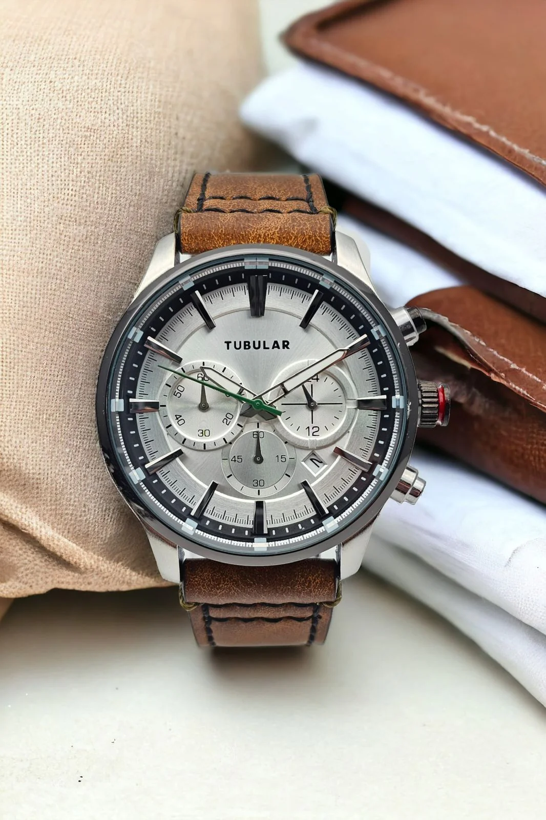 Reloj TUBULAR CORREA CUERO - Image 5