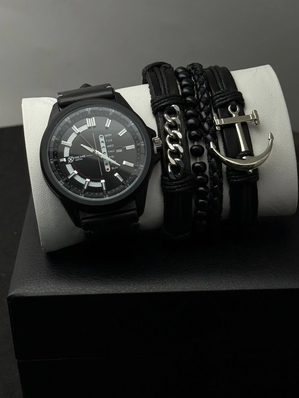 Set de Reloj Xtreme -Caballero con Pulseras