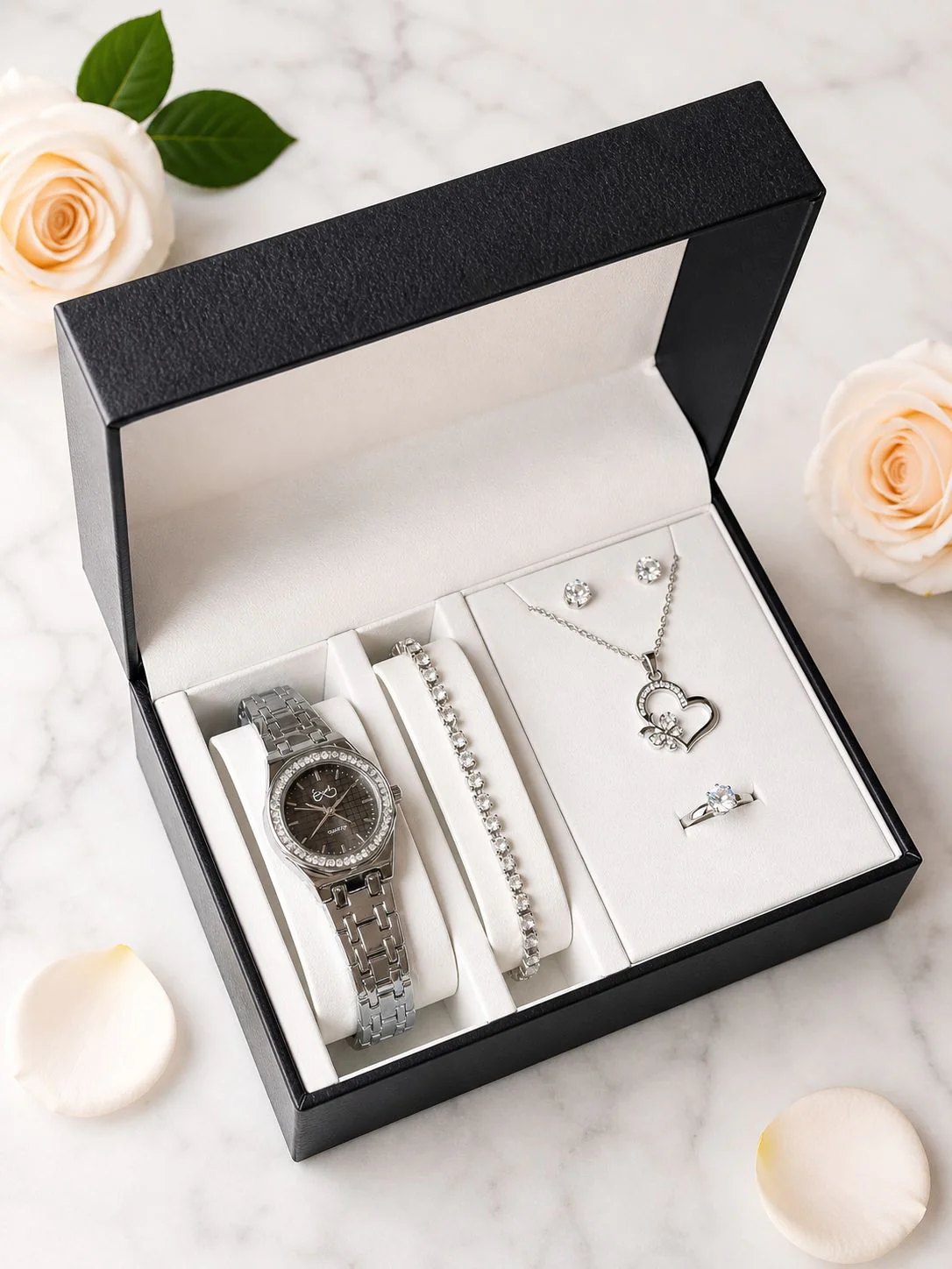 SET RELOJ + ACCESORIOS PARA DAMA EMMGUEL - Image 2