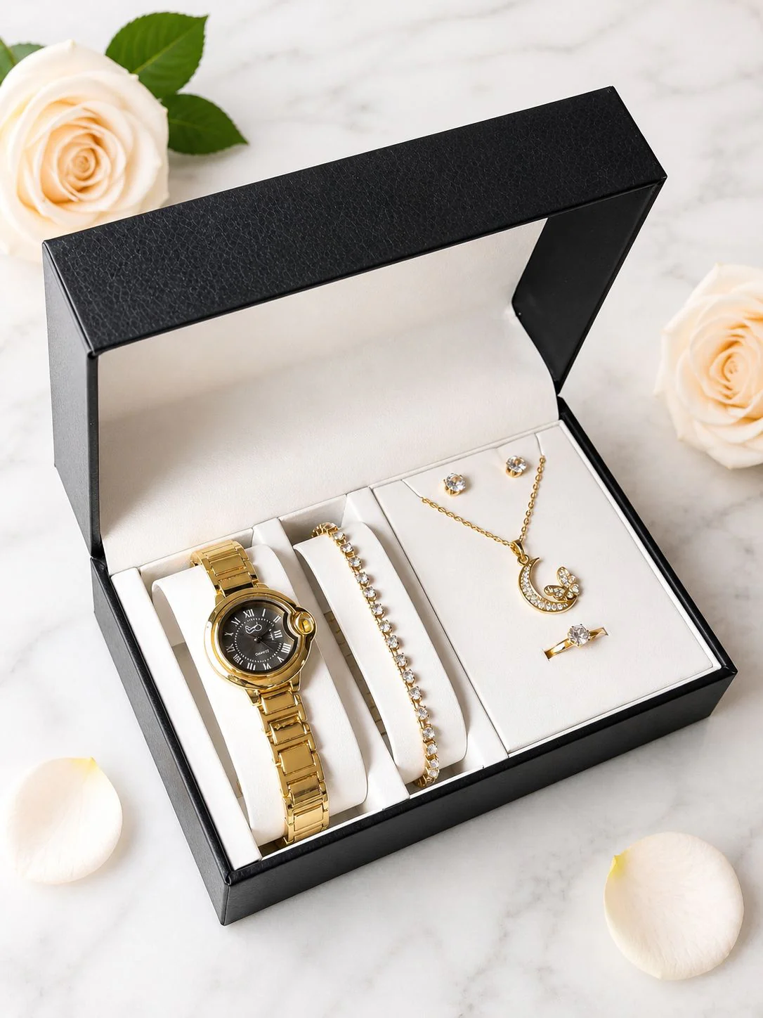 SET RELOJ + ACCESORIOS PARA DAMA EMMGUEL - Image 4